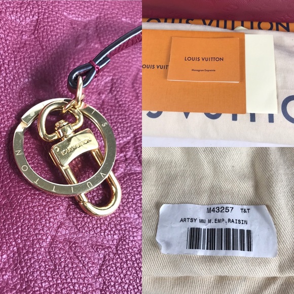💎LIKE NEW ULTRA RARE💎ARTSY LOUIS VUITTON RAISIN - Picture 11 of 12